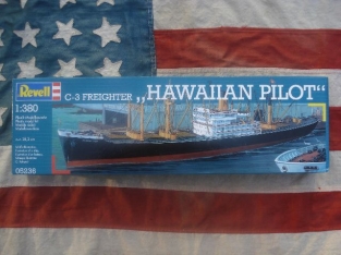 REV05236  HAWAIIAN PILOT C-3 FREIGHTER   1:380